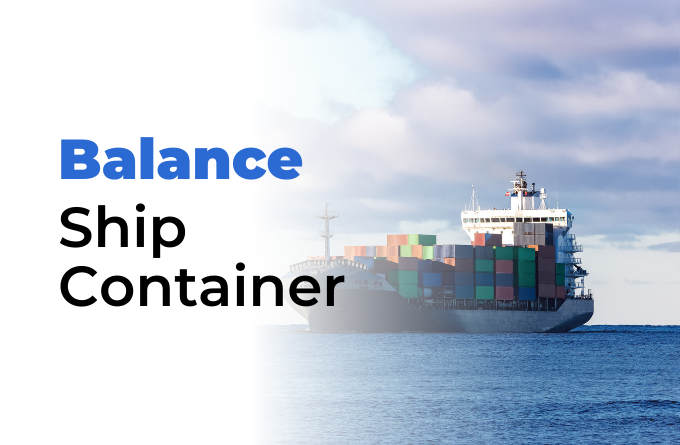 balance ship container